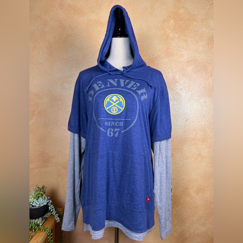 Sportiqe Denver Nuggets sweat shirt-L